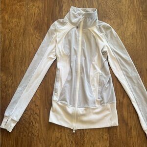 Lululemon Athletica White Utility Jacket